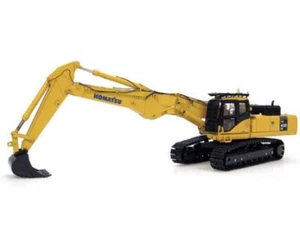 Escavatore Komatsu PC450LC scala UH 1/50 con modello pressofuso a boom corto UH8004 NUOVO - Foto 1 di 1