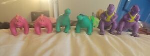 Vintage Dairy Queen Dinosaurs Toy TRIASSIC TAKE-APARTS - Lot Of 6