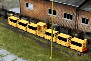 BBA EL79 mina locomotora a batería RDA bismuto uranio minería H0f 1:87 kit impresión 3D - Imagen 1 de 6