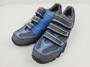 Cannondale Cycling Mountain Bike Shoes Black Gray Men's Size 8.5 CS NOV 2005 - Picture 1 of 7