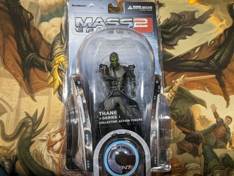 Mass Effect 2 -  DC Direct Series 1 - Thane Krios Action Figure NEW Cover