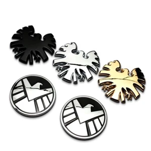 S.H.I.E.L.D. Car Emblem 3D Metal Badge Prop Replica - Avengers, Marvel, Cosplay - Bild 1 von 9