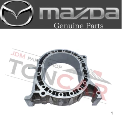 MAZDA GENUINE RX8 RX-8 SE3P 13B ROTARY WANKEL ENGINE FRONT ROTOR HOUSING New OEM - Imagen 1 de 2