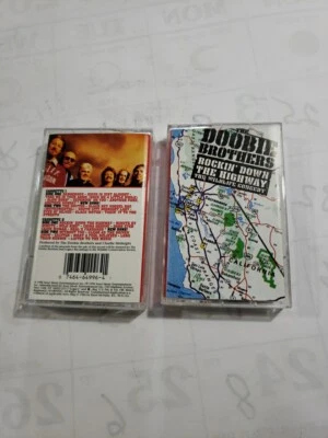 Cassette Rockin' Down The Highway The Wildlife Concert Tape 1 & 2 Set Doobie Bro - Image 1 of 4