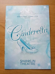 Spotlight IOW Presents: Cinderella. Shanklin Theatre Souvenir Programme. 2016 - Picture 1 of 9