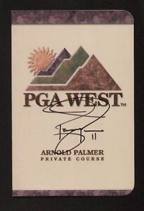 Jacque Jones signed autograph auto PGA West Scorecard