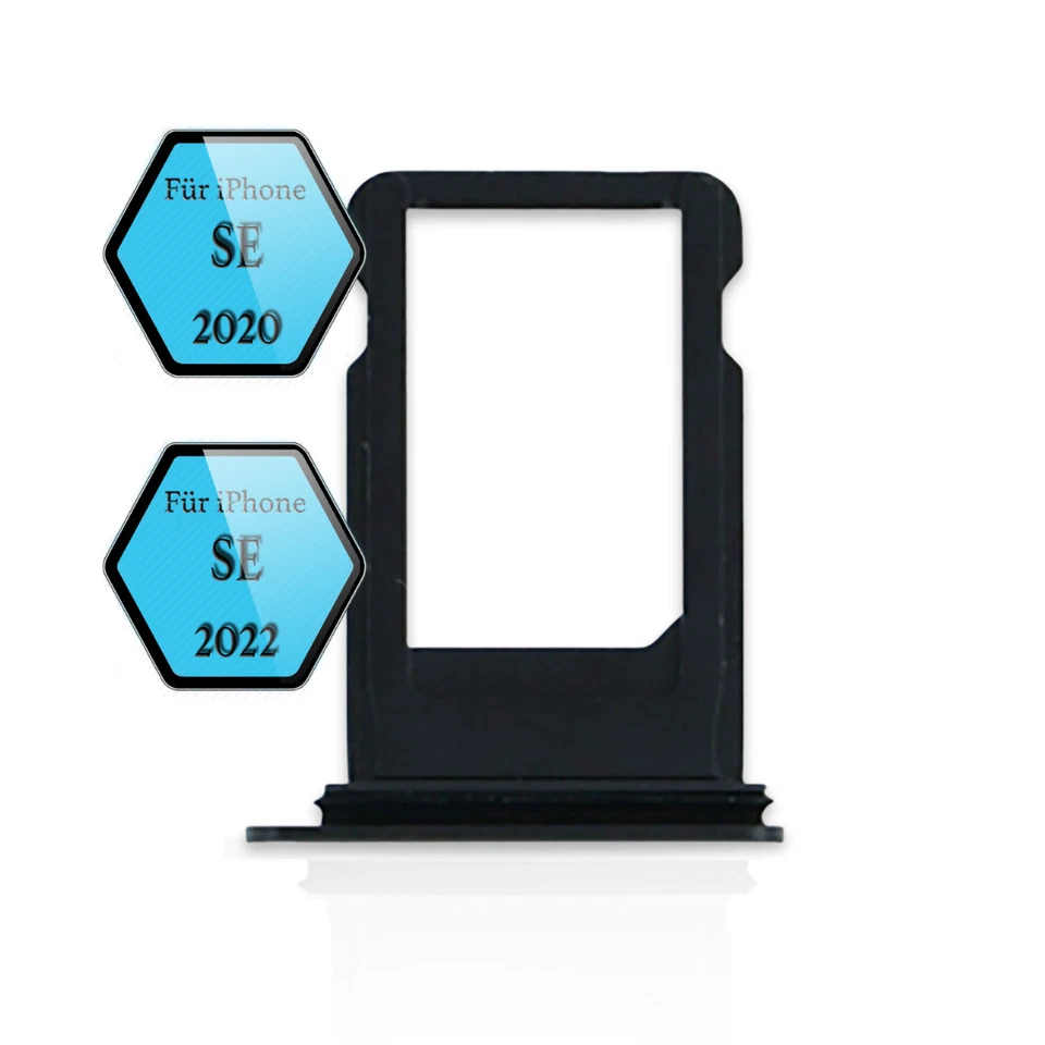 REPLACIFY Sim Tray für Apple iPhone SE Karten Halter Fach Slot Adapter