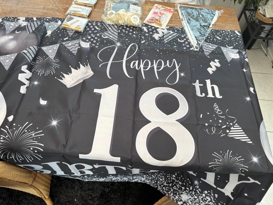 Party - verschiedene Deko zur Auswahl auch 18. Geburtstag - Bild 1 von 1