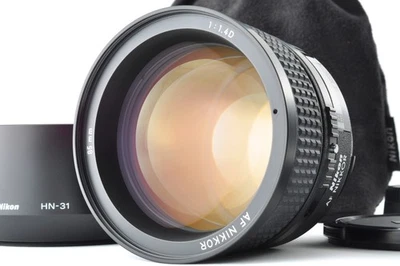 Nikon AF NIKKOR 85mm f/1.4 IF [MINT] Classic Portrait Lens Hood Tested #222292 - Image 1 of 4