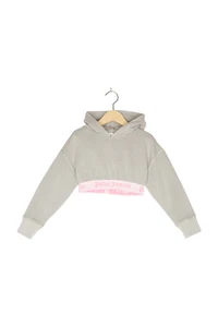 Palm Angels Pullover Hoodie Cropped Kapuzenpullover Gr. EU 104 Grau  Mädchen Neu - Bild 1 von 6
