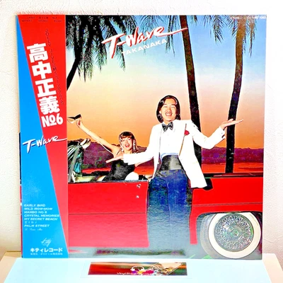 Masayoshi Takanaka – T-Wave/LP 1980 Kitty Records MKF 1063 w/OBI Japan EX/EX - Photo 1/4