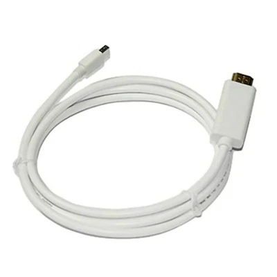 1.8m/6ft Thunderbolt Mini DisplayPort DP to HDMI Adapter Cable for Mac Macbook f - Image 1 of 4