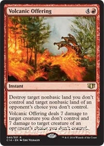 MTG - VOLCANIC OFFERING - Commander 2014 (R) - Picture 1 of 1