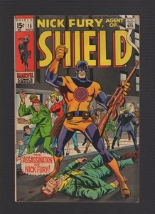 Nick Fury Agent of SHIELD #15 - Marvel Comics 1969 - Grado inferior Plus - Imagen 1 de 2