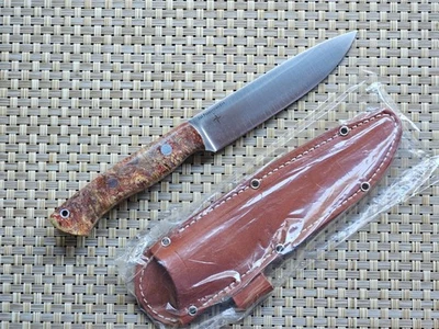 New Bark River Aurora II / Red & Gold Birdseye Maple / CPM-3V / 1st Production - Image 1 of 4