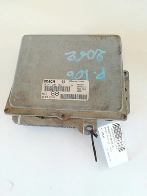 0261204788 centralina motore PEUGEOT 106 I 1.1 1991 BOSCH 37 PINES 630374 - Immagine 1 di 4
