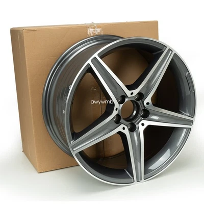 Car Rim Wheel Rim OEM Quality 18" x 8.5" For 2014-2016 Mercedes Benz B250 CLA250 - Image 1 of 4