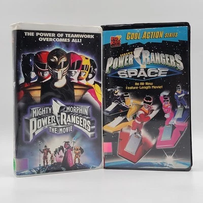 Power Rangers VHS Bundle Mighty Morphin Power Rangers, Power Rangers In Space - Image 1 of 4