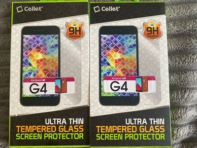(Pack of 2) Tempered Glass Screen Protectors For LG G4  - Image 1 of 2