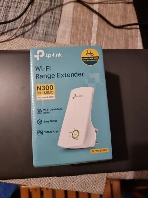TP-LINK ‎TL-WA854RE 300 Mbps WiFi Range Extender SEALED BRAND NEW - Image 1 of 4
