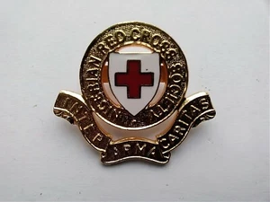 NIGERIAN RED CROSS CAP BADGE. - Picture 1 of 2