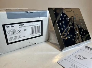 Delta 52664 H20 Lumicoat Duschkopf Chrom poliert silber 52664 Neu - Bild 1 von 10