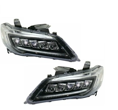 FITS ACURA RDX 2016-2018 LED HEADLIGHTS HEAD LIGHTS FRONT LAMPS W/BULBS PAIR Foto 1 de 4