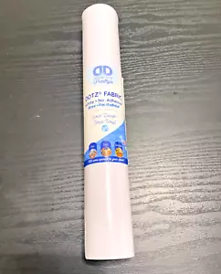 ROLLO DE TELA DIAMANTE DOTZ DOTZ BLANCO DDA.071 TELA 12 X 36 PULGADAS SIN ADHESIVO - Imagen 1 de 2