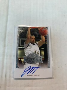 Jeffery Taylor 2012-13 Ultimate Draft Rookie Auto Card #RR-JT2 Serial #07/25