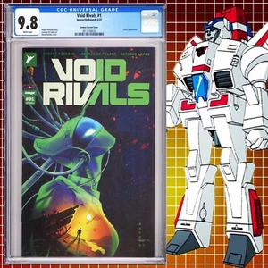 CGC 9.8 Void Rivals #1 Darboe Variant Transformers Jetfire Energon Universe - Picture 1 of 1