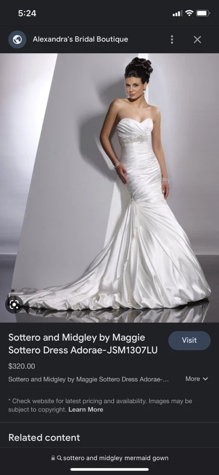 Sottero and Midgley de Maggie Talla 18 Adorae-JSM1307LU Foto 1 de 1