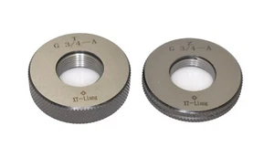 G 3/4 14 BSPP ~ Gewinderohrring Gage ~ gerade britische Rohr ~ GO-NO/GO ~ NEU - Bild 1 von 2