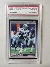 1990 Score - Rookie & Traded (Supplemental) #101T Emmitt Smith (RC)