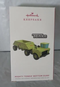2019 - Hallmark Keepsake - Mighty Tonka Bottom Dump Truck Ornament - Picture 1 of 1