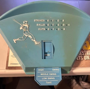 Vintage 1969 All Pro Baseball Board Game IDEAL Toys Pitching/hitting component - Picture 1 of 5