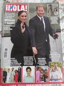 iHola! Spanish Magazine Oct 2021 Prince Harry & William And Megan - Bild 1 von 1