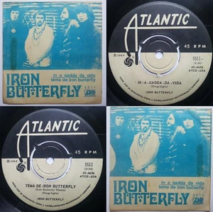 IRON BUTTERFLY IN-A-GADDA-DA-VIDA 1969 MONO UNIQ PS!!! MEGARARE CHILEAN PRESS!!! - Picture 1 of 12