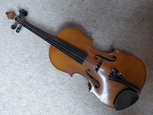 Violín antiguo muy bien flameado, necesita servicio - Imagen 1 de 14