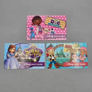 Disney Gift Card Disney Junior No Value - Choose Your Design - Picture 1 of 4