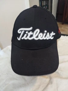 TITLEIST DJB Canadian Maple Leaf Large-Xlarge Black Sports Casual Hat Cap - Picture 1 of 6