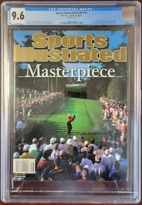 TIGER WOODS SPORTS ILLUSTRATED "MASTERPIECE" CGC 9.6 POP 1/3 NEWSSTAND - Picture 1 of 1