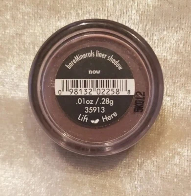 i.d. bareMinerals Bare Escentuals Liner Shadow NOW  powder .01 oz .28 g NEW - Image 1 of 4