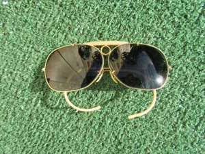 Vintage Bausch & Lomb Ray Ban Shooter Aviator Sunglasses READ - Picture 1 of 6