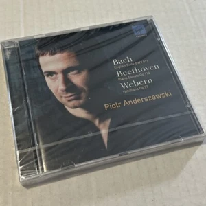 NEW Piotr Anderszewski Plays Bach English Suite BWV 811/Beethoven Piano CD - Imagen 1 de 2