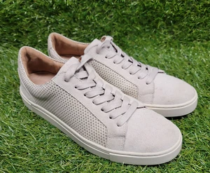 Frye Ivy Emboss Silver Diamond Fashion Sneaker Women's Shoes Size 9 M - Picture 1 of 23