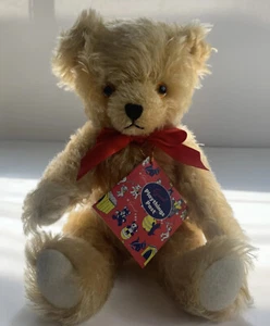 GUND 1999- 1stEdition Playthings Past Plush Jointed Golden Mohair Bear RARE NWT - Picture 1 of 9