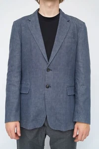Dries Van Noten Denim Blazer 50R - Picture 1 of 5