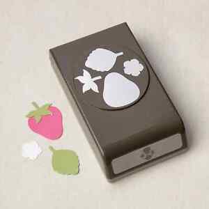 NEW Stampin Up Builder Strawberry Punch Craft lockable