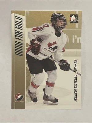 2006-07 ITG Going for Gold Women's National Team Jennifer Botterill #11 HOF - Image 1 of 2