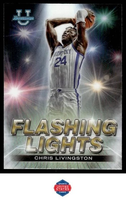 2022-23 Bowman University Best #FL-4 Chris Livingston Flashing Lights - Image 1 of 2